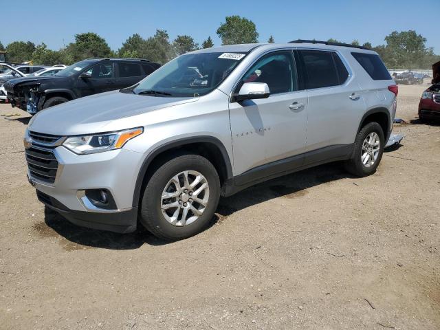  CHEVROLET TRAVERSE 2021 Серебристый