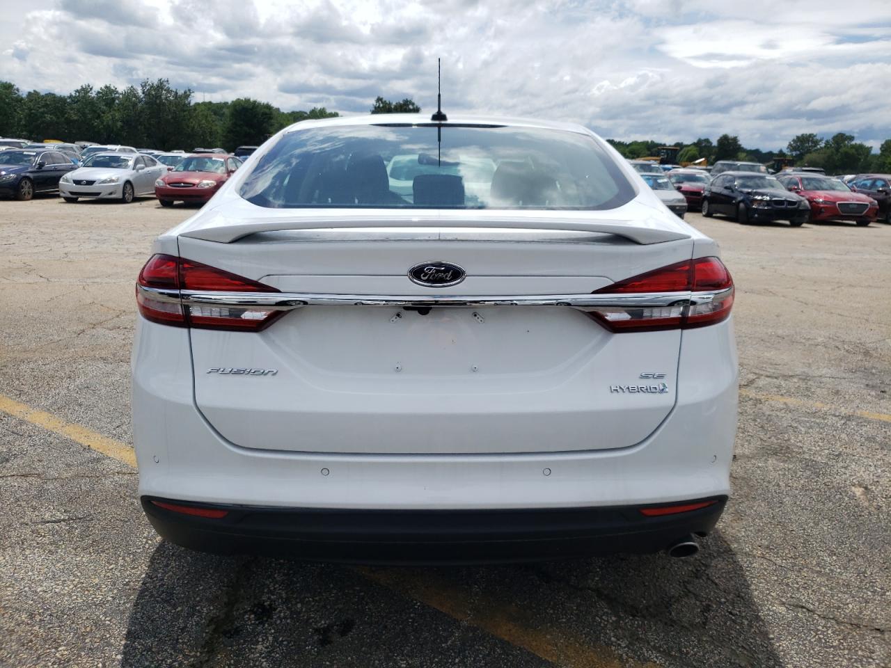2018 Ford Fusion Se Hybrid VIN: 3FA6P0LUXJR281915 Lot: 56826805