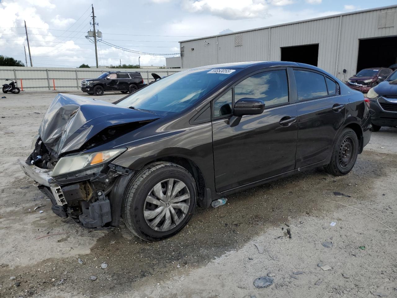 2014 Honda Civic Lx zu verkaufen in Jacksonville, FL - Front End