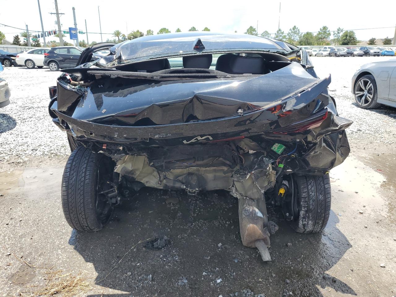 2022 Kia Forte Gt Line VIN: 3KPF54AD5NE491183 Lot: 62710125