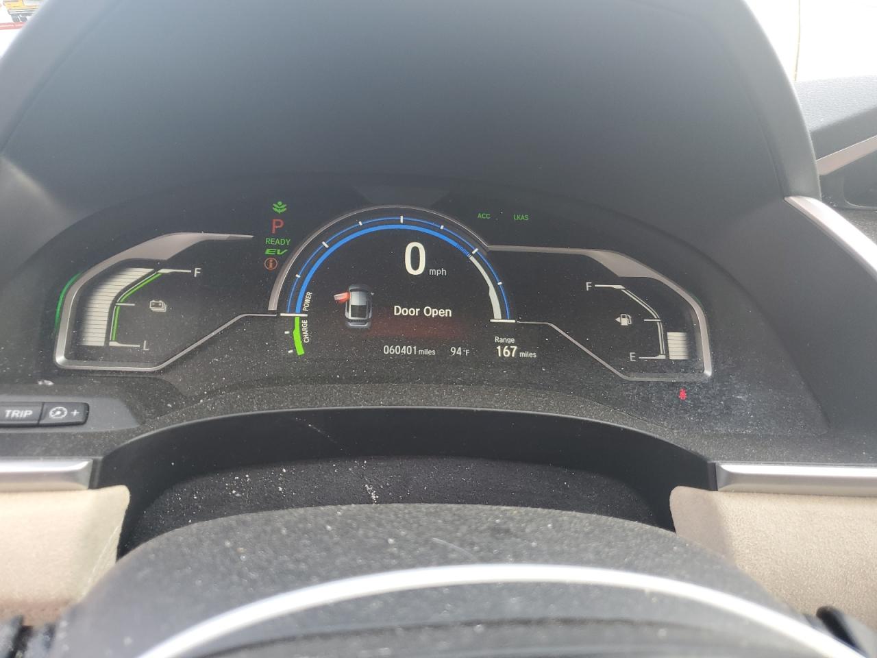HONDA CLARITY 2018 VIN JHMZC5F3XJC016735 photo 9