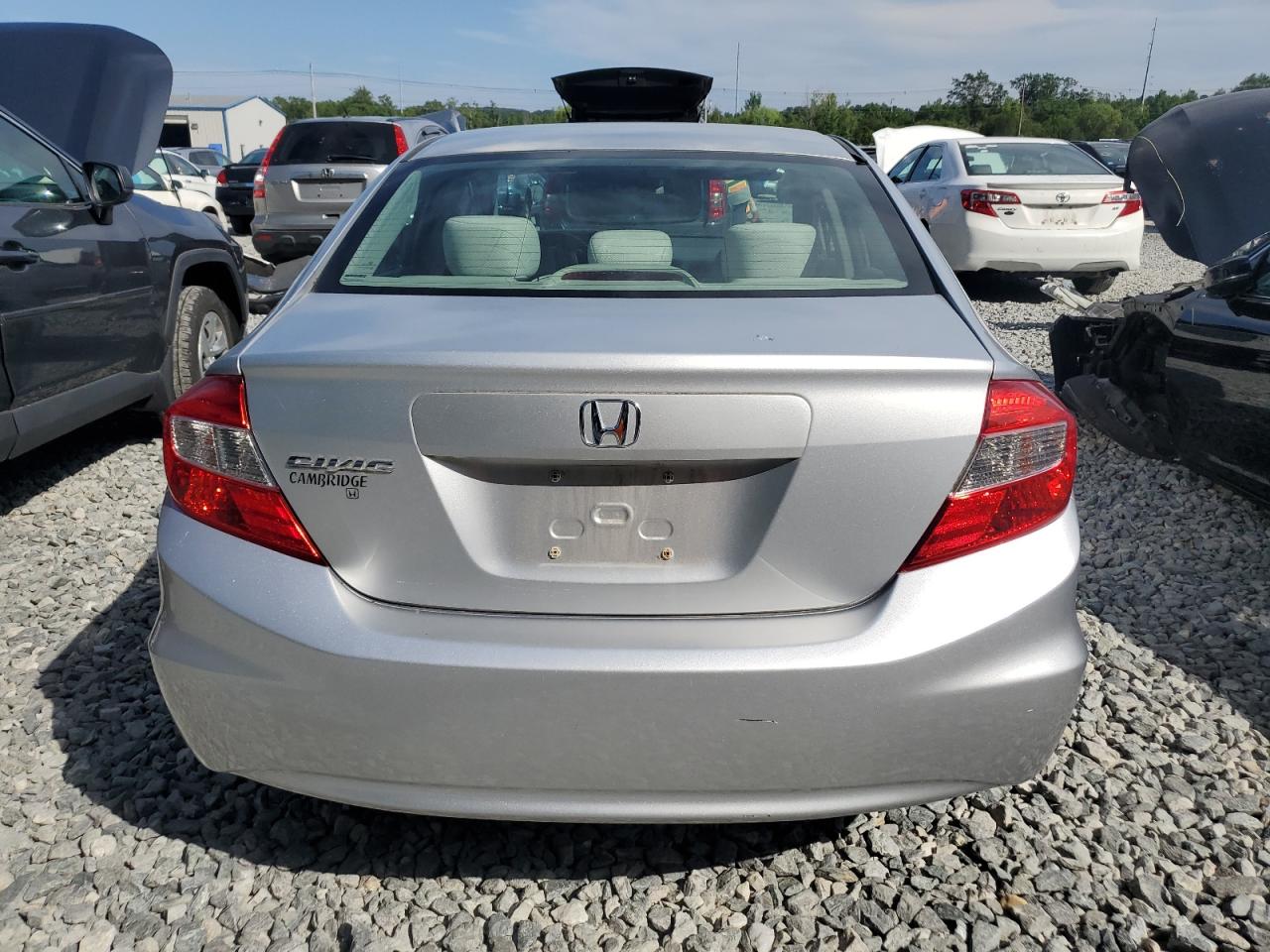 2012 Honda Civic Lx VIN: 2HGFB2F58CH314838 Lot: 62467655