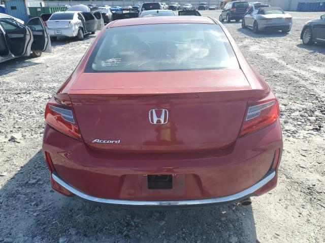  HONDA ACCORD 2016 Czerwony