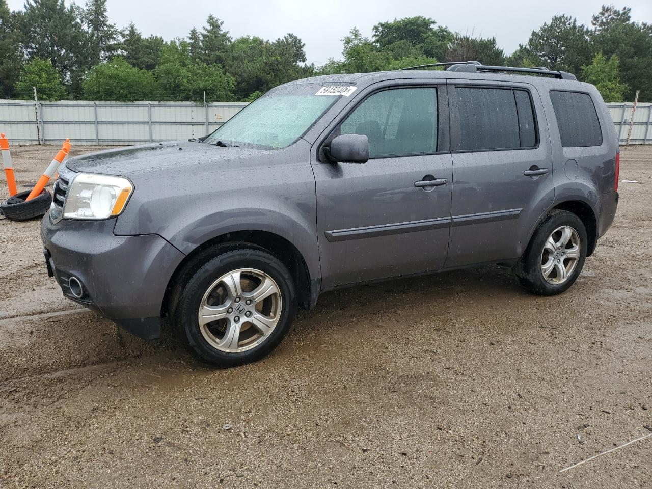 2014 Honda Pilot Exln للبيع في Elgin، IL - Rear End