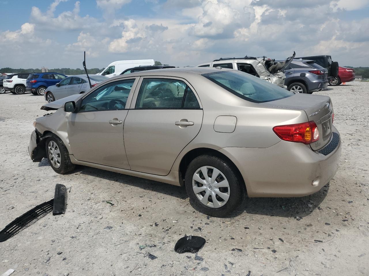 TOYOTA COROLLA 2009 VIN 2T1BU40E09C168577 фото 2