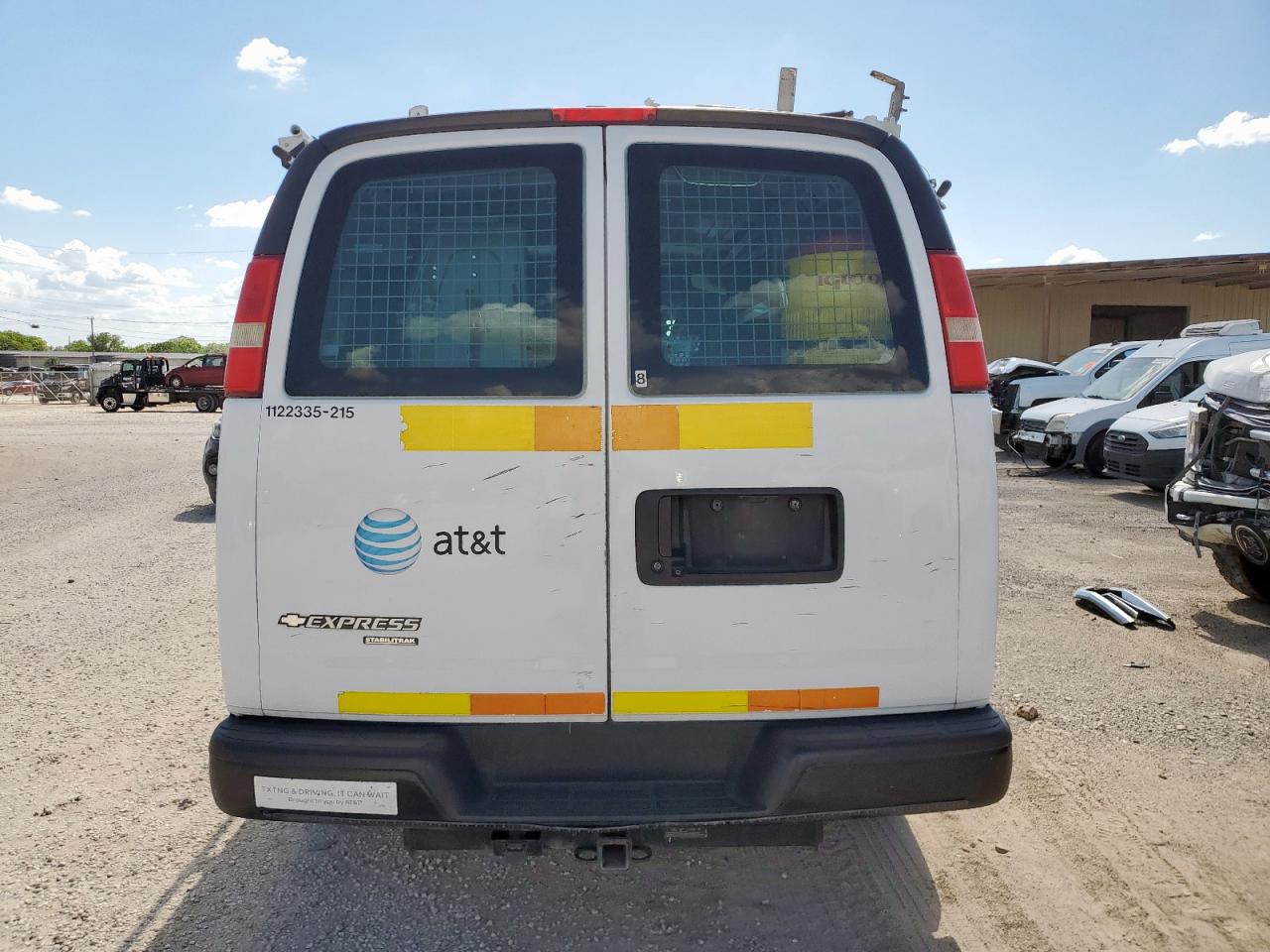 CHEVROLET EXPRESS 2015 VIN 1GCWGFCFXF1210973 фото 6