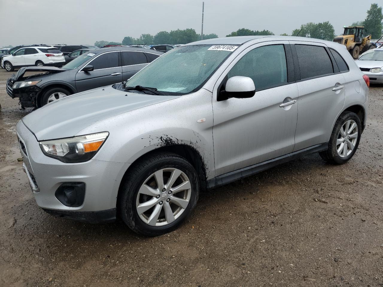 2015 Mitsubishi Outlander Sport Es на продаже в Davison, MI - Front End