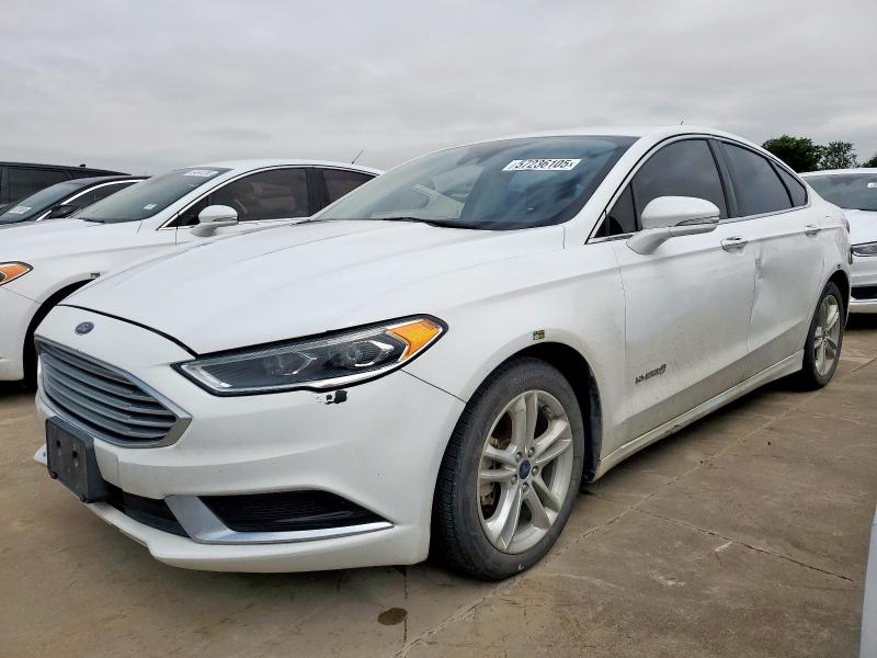  FORD FUSION 2018 Білий
