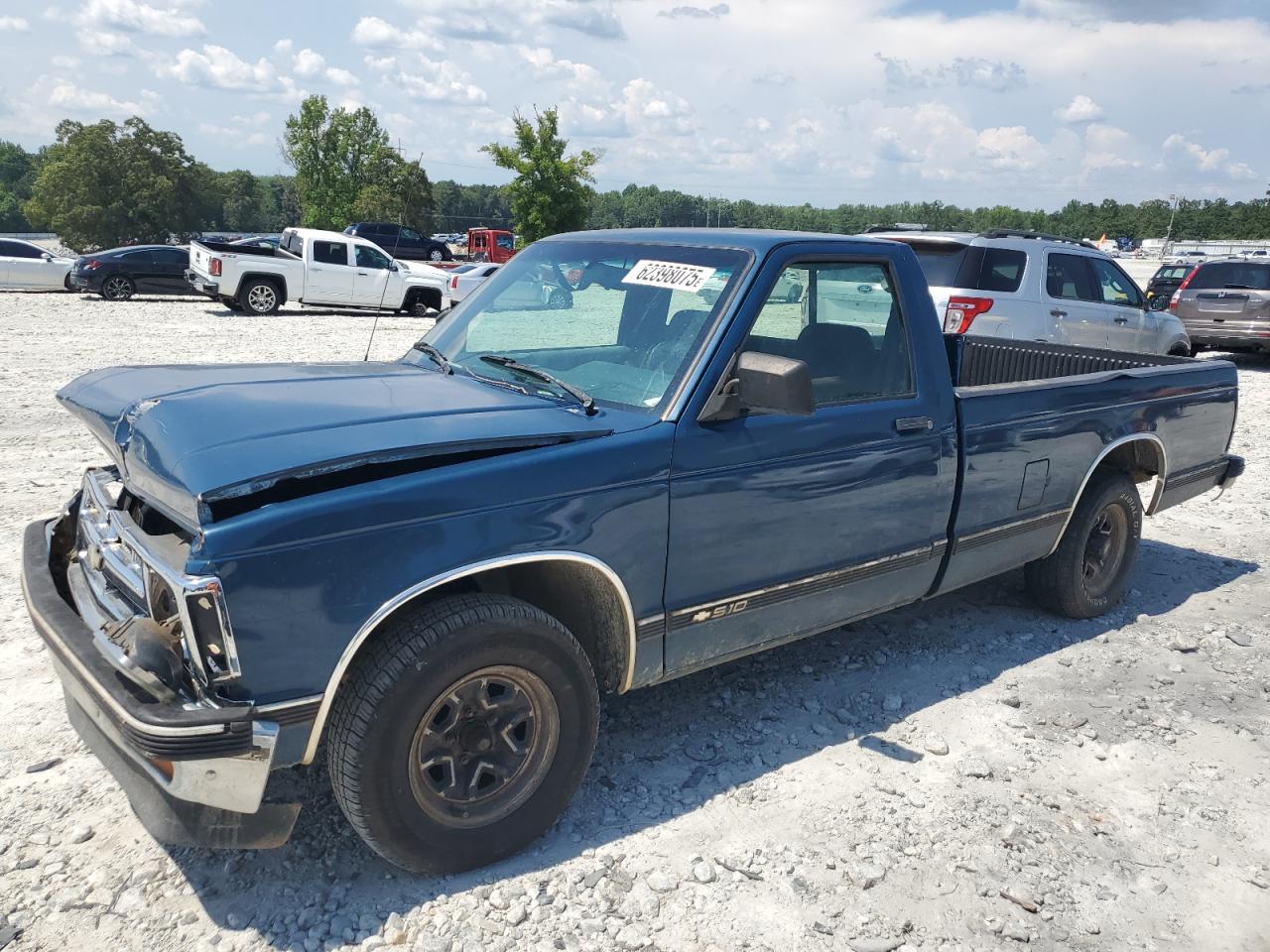 CHEVROLET S10 1993 VIN 1GCCS14Z8P8170589
