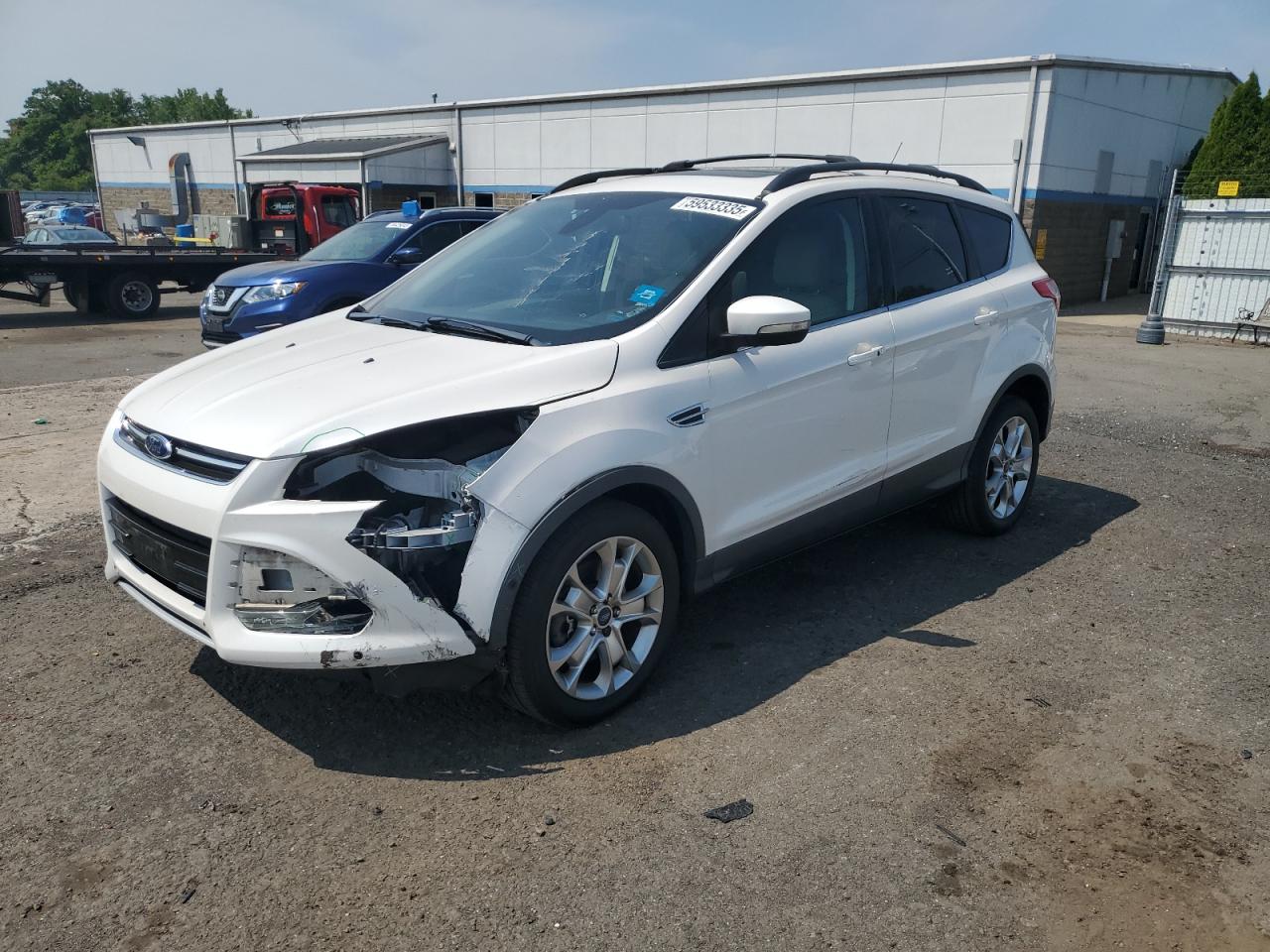 2013 Ford Escape Sel за продажба в New Britain, CT - Front End