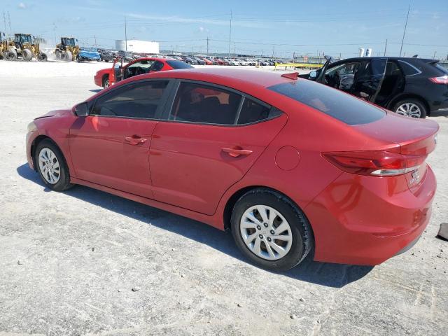 Sedans HYUNDAI ELANTRA 2017 Czerwony