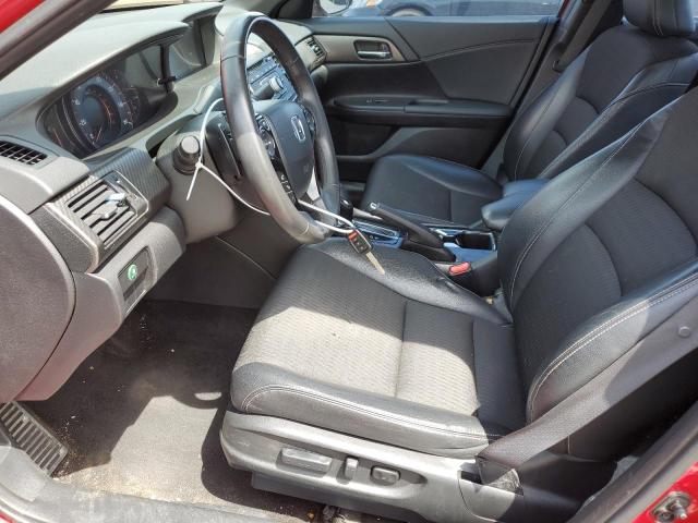 Sedans HONDA ACCORD 2017 Czerwony