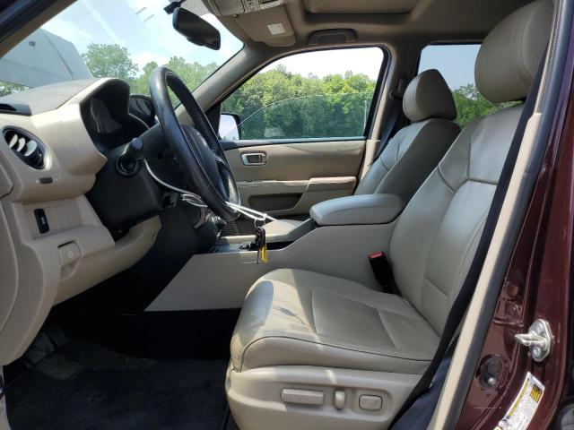  HONDA PILOT 2015 Burgundy
