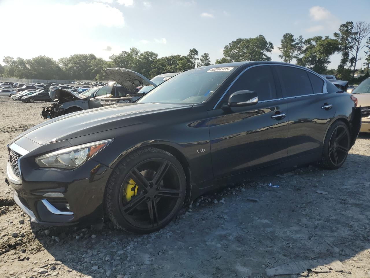 2019 Infiniti Q50 Luxe იყიდება Byron-ში, GA - Rear End