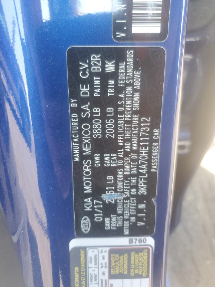 KIA FORTE 2017 VIN 3KPFL4A70HE117312 photo 13