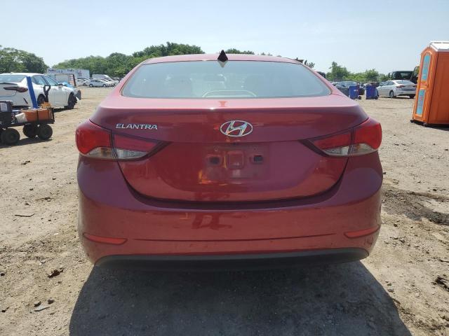  HYUNDAI ELANTRA 2016 Burgundy