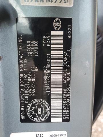 2009 TOYOTA CAMRY BASE  
