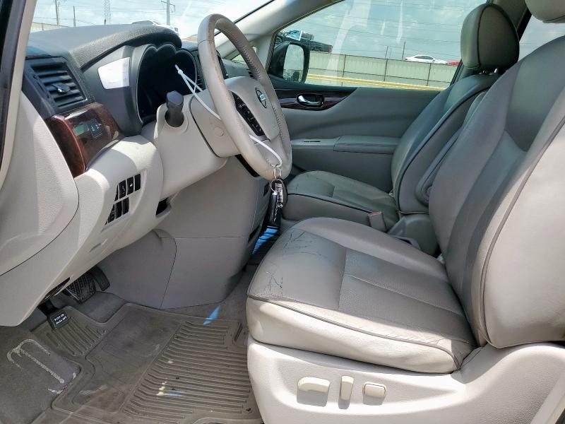  NISSAN QUEST 2012 Black