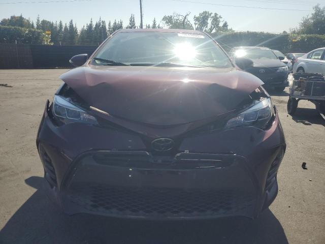  TOYOTA COROLLA 2017 Burgundy