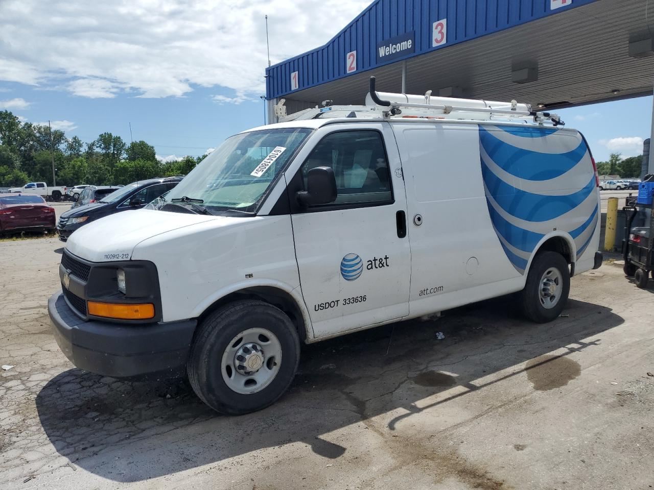2012 Chevrolet Express G2500 VIN: 1GCWGFCG8C1195247 Lot: 61041805