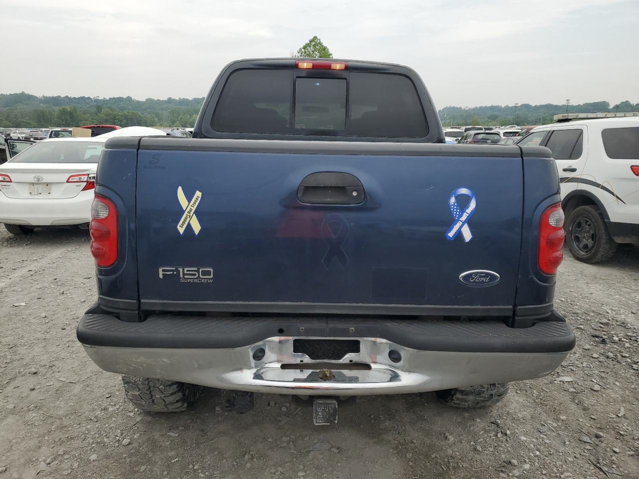 2002 Ford F150 Supercrew VIN: 1FTRW08L72KD77260 Lot: 59383945