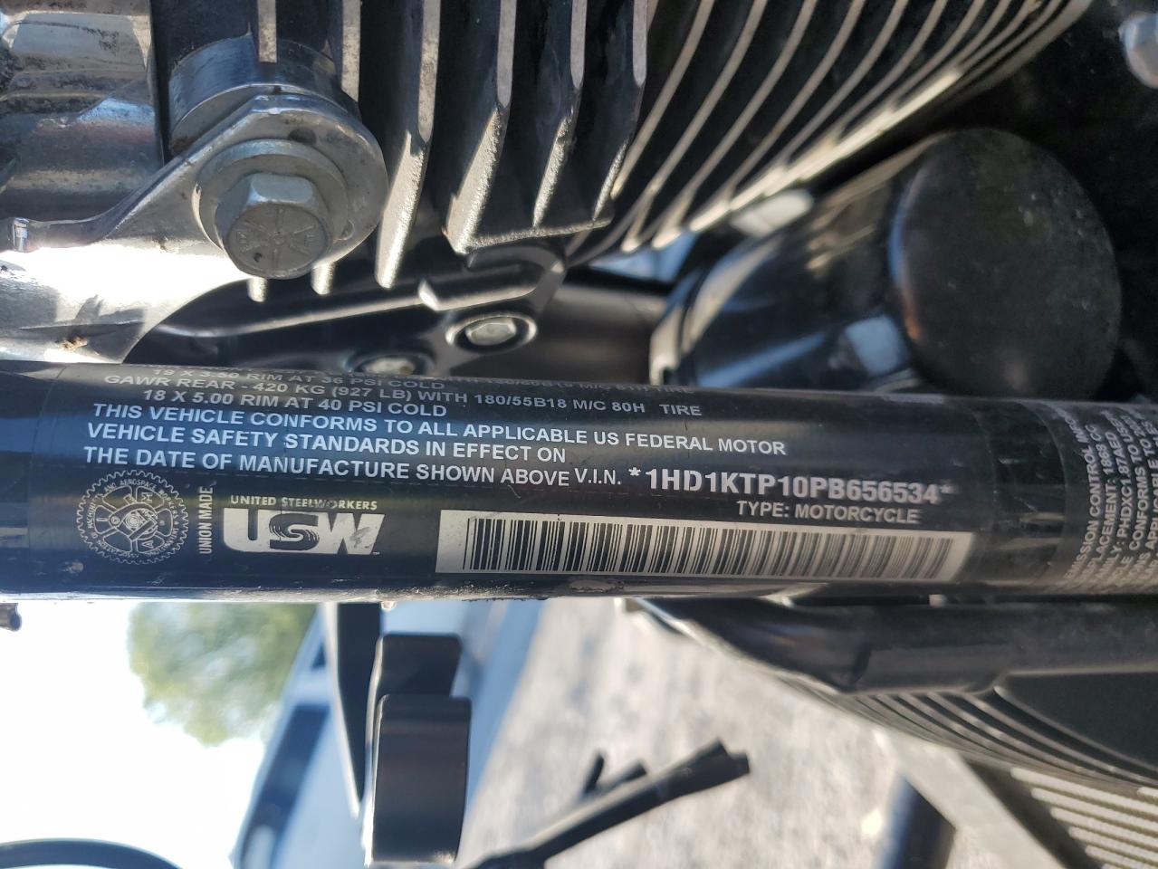 2023 Harley-Davidson Fltrxs VIN: 1HD1KTP10PB656534 Lot: 61072545