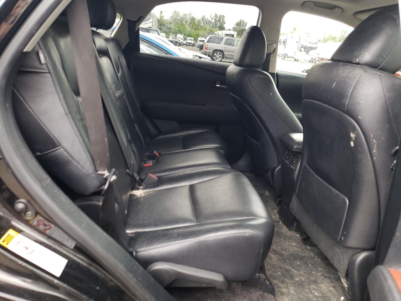 LEXUS RX450 2011 VIN JTJBC1BA1B2033816 фото 10