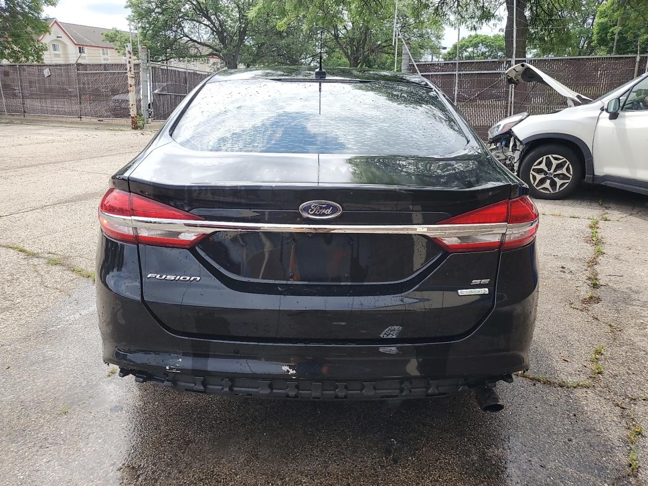 2018 Ford Fusion Se VIN: 3FA6P0HDXJR266422 Lot: 61991155