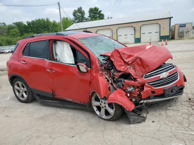  CHEVROLET TRAX 2015 Червоний