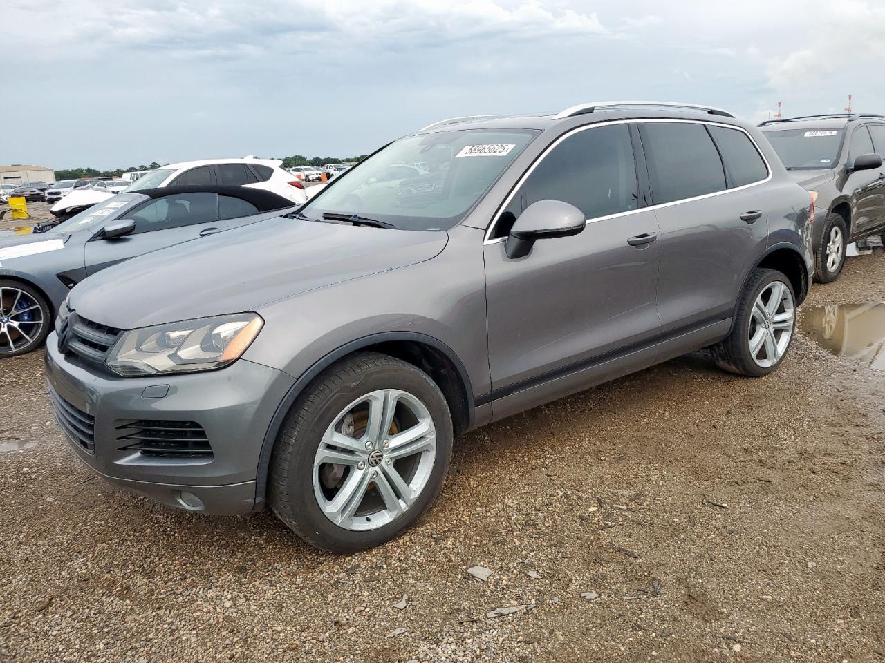 2011 Volkswagen Touareg V6 Tdi en Venta en Houston, TX - Side