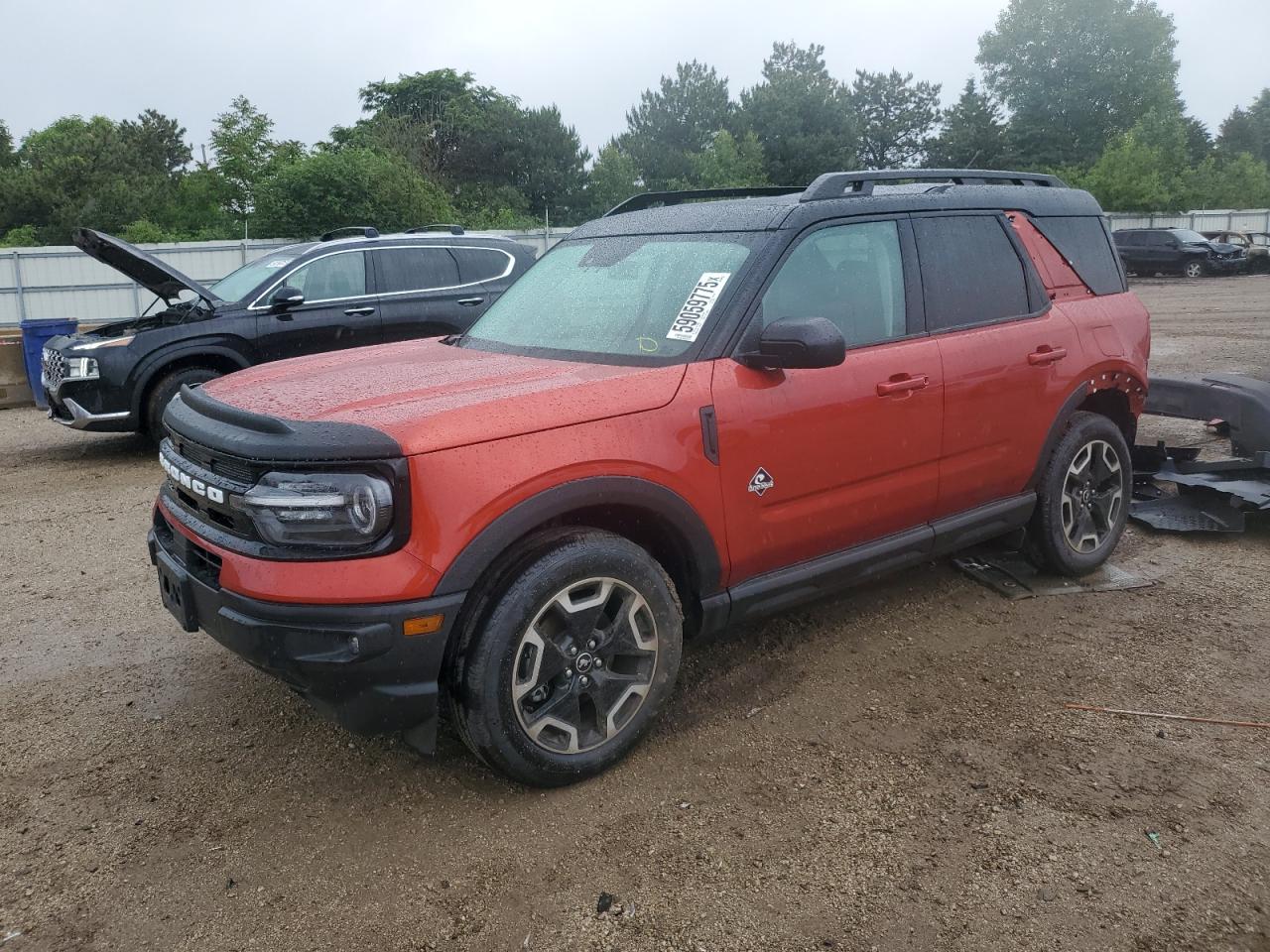 2024 Ford Bronco Sport Outer Banks იყიდება Elgin-ში, IL - Rear End