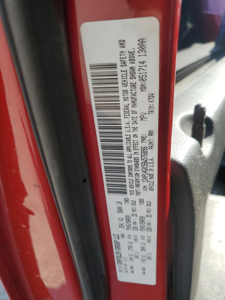 2011 Dodge Nitro Heat VIN: 1D4PU4GK5BW576896 Lot: 62063805