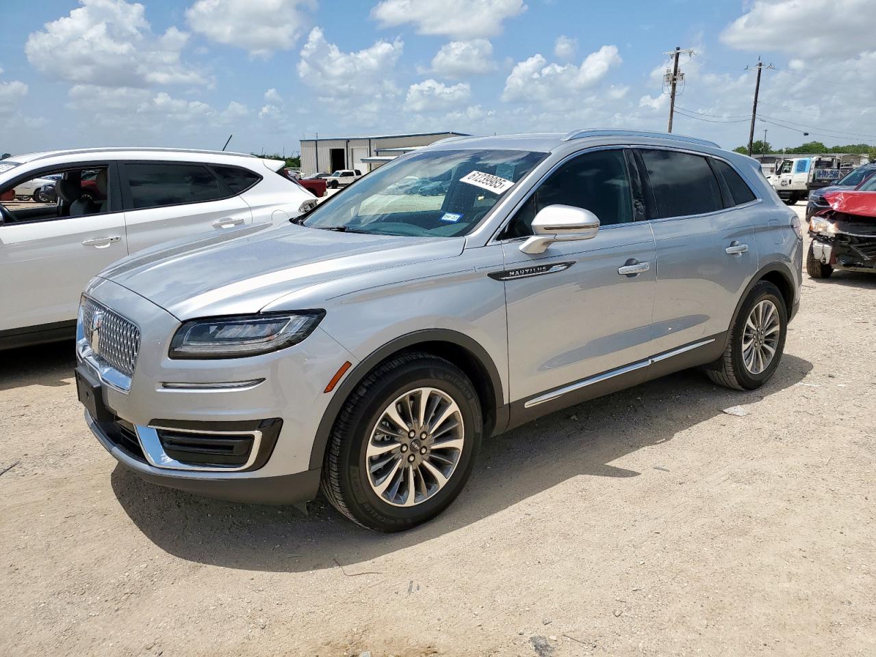 2020 Lincoln Nautilus იყიდება San Antonio-ში, TX - Rear End