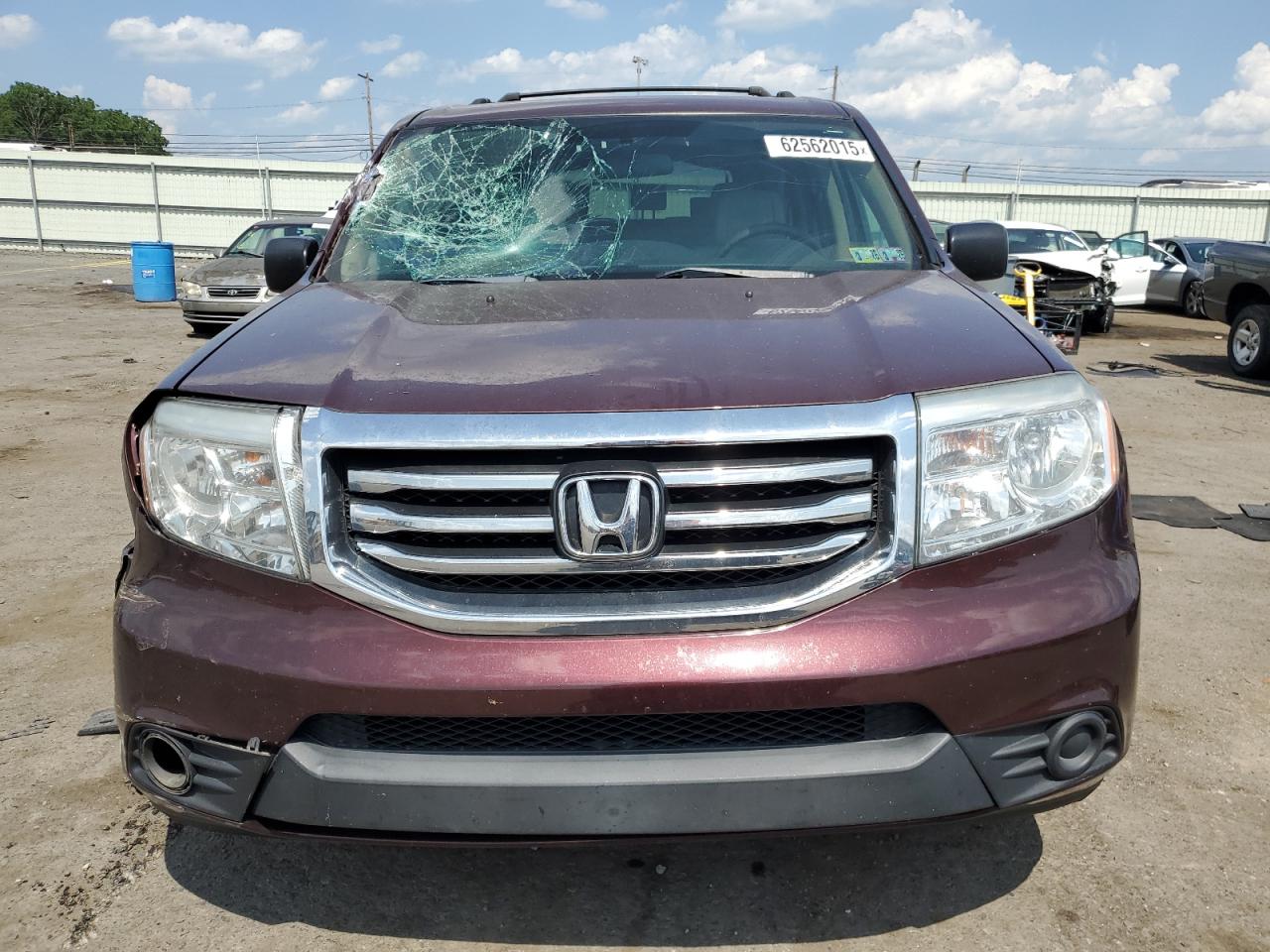 HONDA PILOT 2014 VIN 5FNYF4H26EB008952 фото 5