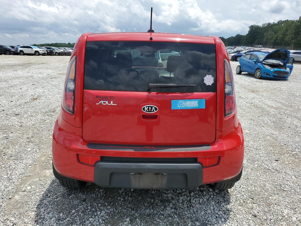 2011 Kia Soul + VIN: KNDJT2A22B7338548 Lot: 60980765