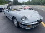 1987 ALFA ROMEO SPIDER QUADRIFOGLIO   for sale at Copart MA - SOUTH BOSTON