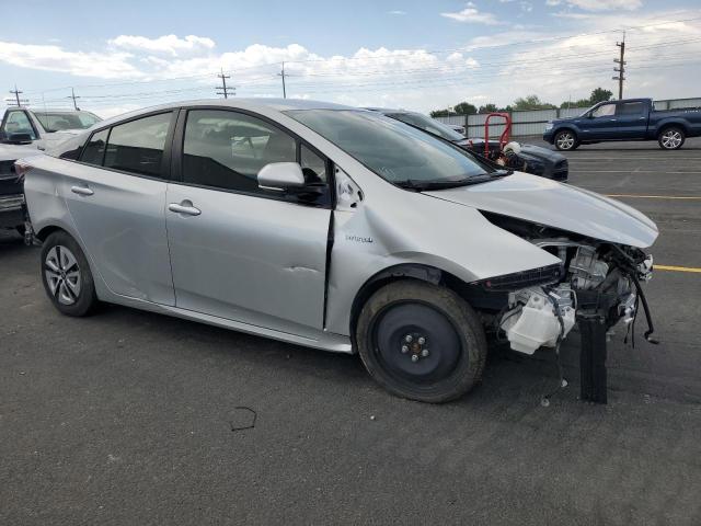 Hatchbacks TOYOTA PRIUS 2017 Srebrny