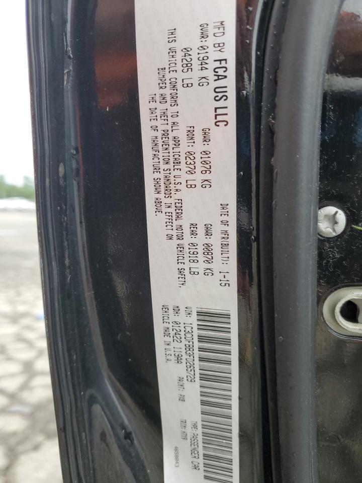 2015 Dodge Dart Sxt VIN: 1C3CDFBB3FD265729 Lot: 62591545