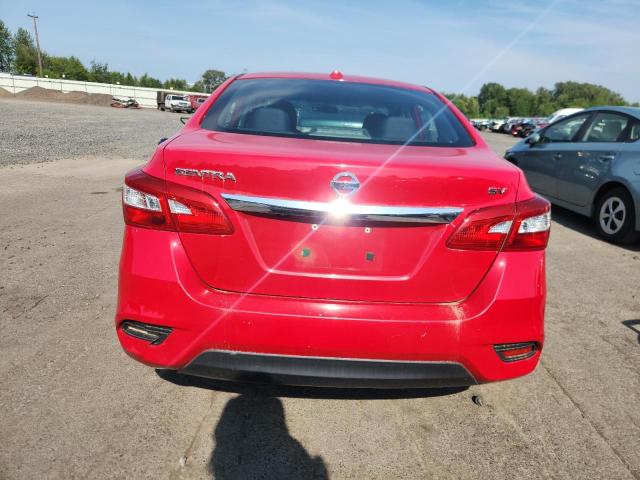  NISSAN SENTRA 2017 Красный