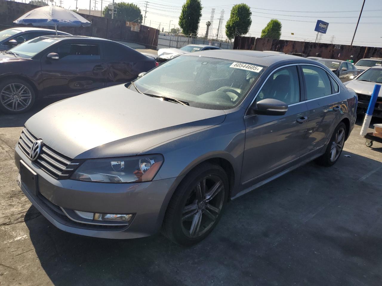 2015 Volkswagen Passat Se for Sale in Wilmington, CA - Side