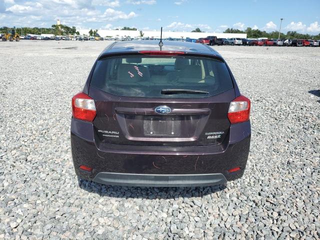  SUBARU IMPREZA 2012 Burgundy