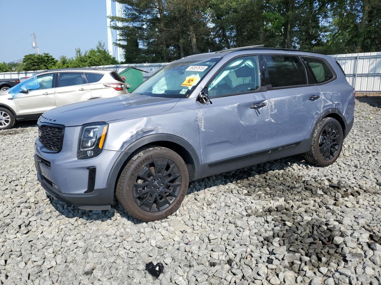 2022 Kia Telluride Sx იყიდება Windsor-ში, NJ - Side