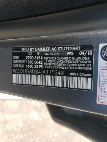 2018 MERCEDES-BENZ S 560