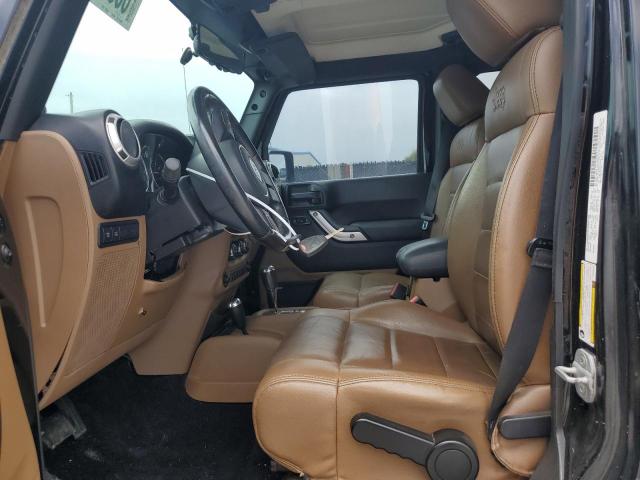 Parquets JEEP WRANGLER 2012 Czarny