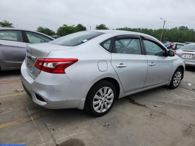  NISSAN SENTRA 2017 Srebrny