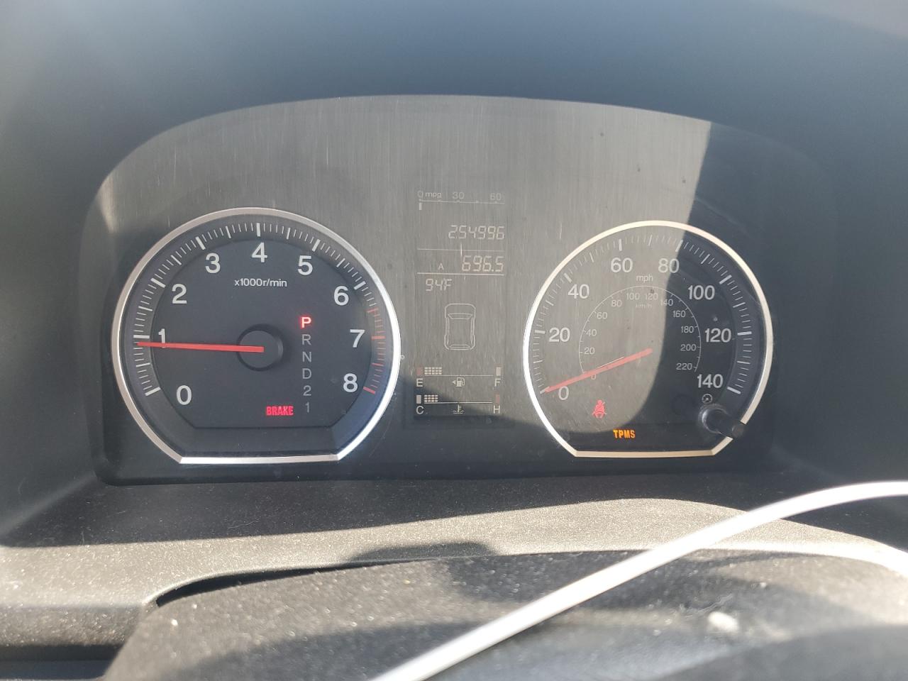 2008 Honda Cr-V Exl VIN: JHLRE48788C040129 Lot: 61011215