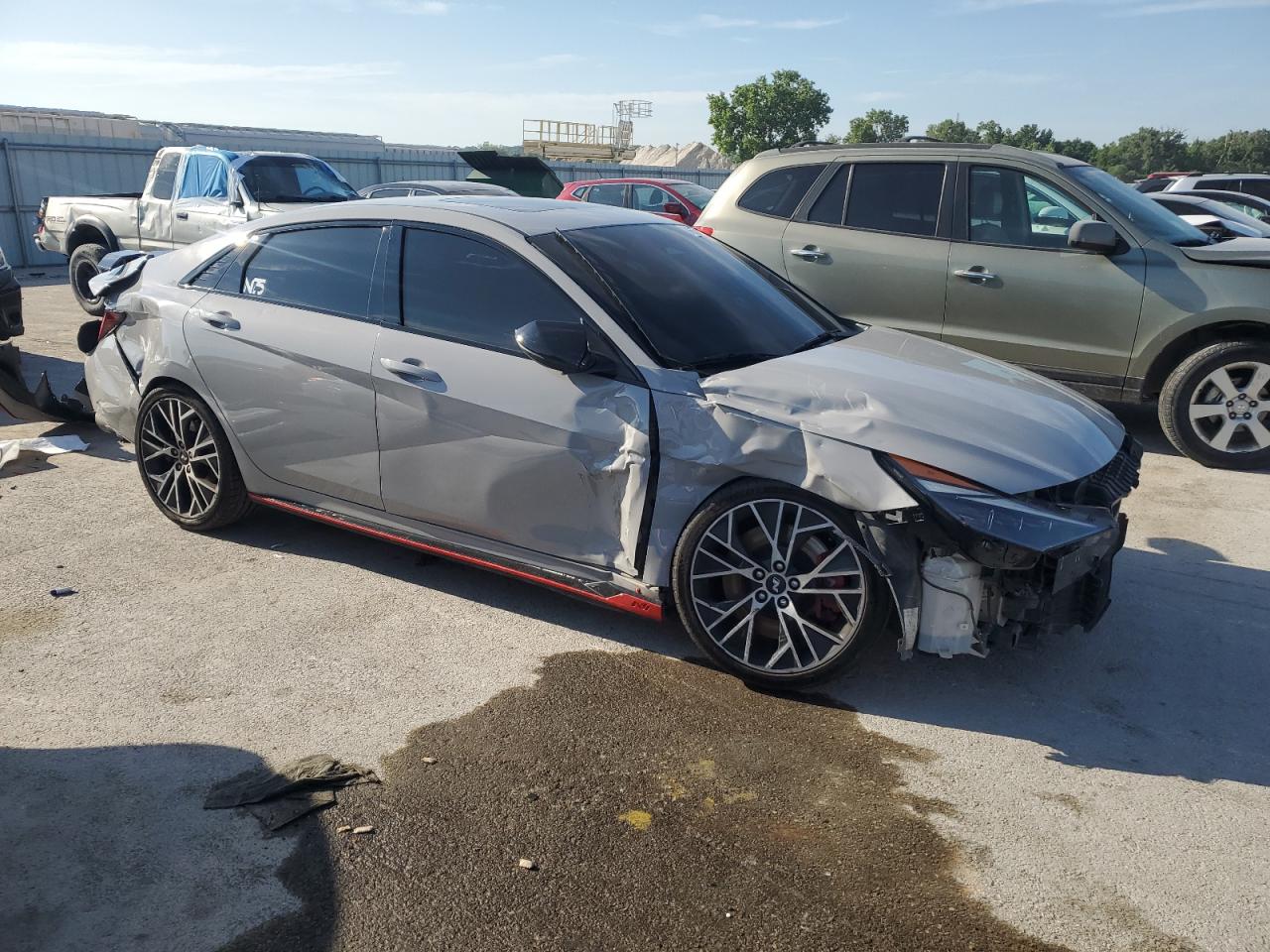 HYUNDAI ELANTRA 2023 VIN KMHLW4AK3PU011642 фото 4