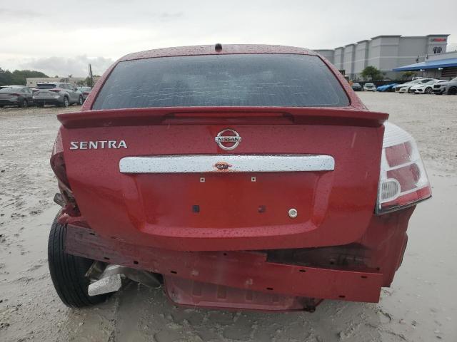 Sedans NISSAN SENTRA 2012 Red