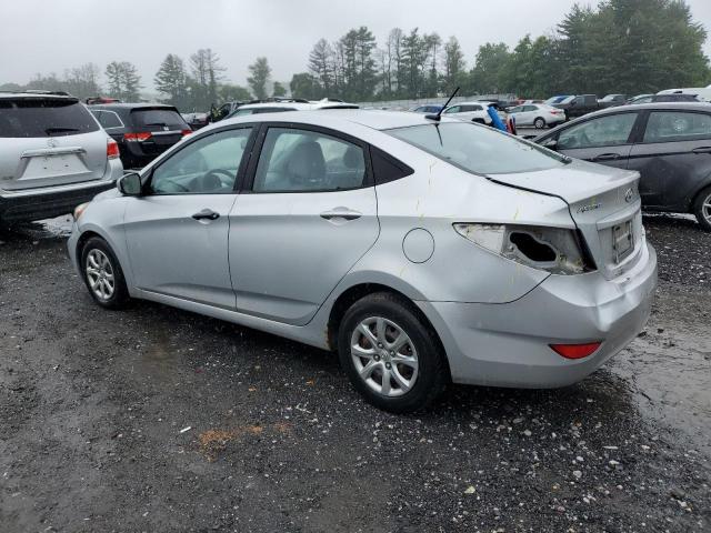  HYUNDAI ACCENT 2014 Srebrny