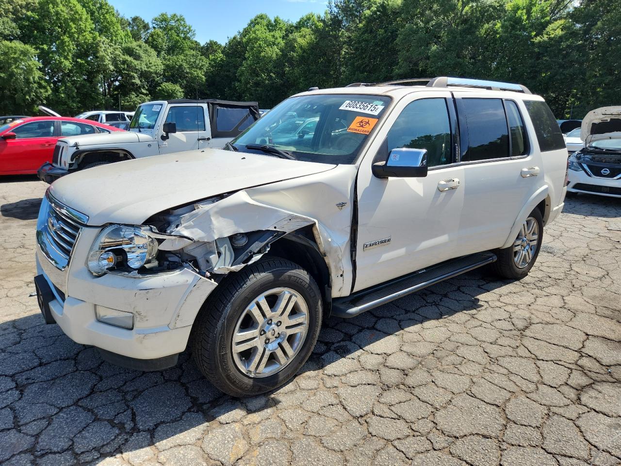 2008 Ford Explorer Limited продається в Austell, GA - Front End